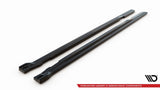 MERCEDES GLOSS BLACK SIDE SKIRTS DIFFUSERS MERCEDES-AMG GLB 35 X247 ME-GLB-35-247-SD1G