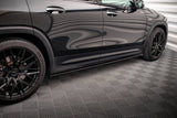 MERCEDES GLOSS BLACK SIDE SKIRTS DIFFUSERS MERCEDES-AMG GLB 35 X247 ME-GLB-35-247-SD1G