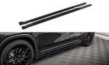 MERCEDES GLOSS BLACK SIDE SKIRTS DIFFUSERS MERCEDES-AMG GLB 35 X247 ME-GLB-35-247-SD1G