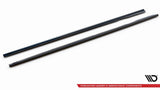 Maxton Design GLOSS BLACK Maxton Design Side Skirts Diffusers - Mercedes Benz / E AMG Line / W213 Facelift ME-E-213F-AMGLINE-SD1G