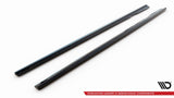 Maxton Design GLOSS BLACK Maxton Design Side Skirts Diffusers - Mercedes Benz / E AMG Line / W213 Facelift ME-E-213F-AMGLINE-SD1G