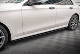 Maxton Design GLOSS BLACK Maxton Design Side Skirts Diffusers - Mercedes Benz / E AMG Line / W213 Facelift ME-E-213F-AMGLINE-SD1G