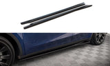 Maxton Design GLOSS BLACK Maxton Design Side Skirts Diffusers V.1 - Tesla / Model Y TE-MODELY-1-SD1G