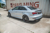 Maxton Design New Maxton Design Side Skirts Diffusers V.2 Audi S3 / A3 S-Line Sedan 8V Facelift