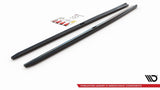Maxton Design New Maxton Design Side Skirts Diffusers V.2 Audi S3 / A3 S-Line Sedan 8V Facelift