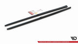 Maxton Design New Maxton Design Side Skirts Diffusers V.2 Audi S3 / A3 S-Line Sedan 8V Facelift