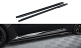 Maxton Design GLOSS BLACK Maxton Design Side Skirts Diffusers V.2 - BMW / G87 / M2 BM-M2-G87-SD2G