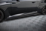 Maxton Design GLOSS BLACK Maxton Design Side Skirts Diffusers V.2 - BMW / G87 / M2 BM-M2-G87-SD2G