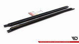 Maxton Design Gloss Black Maxton Design Side Skirts Diffusers - VW / Tiguan / Allspace / (LWB) Mk2 VW-TI-2-RLINE-LWB-SD1G