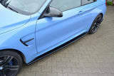 Maxton Design New Maxton Design Side Skirts Diffusers BMW M4 F82