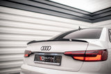 Maxton Design Maxton Design Spoiler Cap Audi A4 Sedan B9 Facelift (Standard)