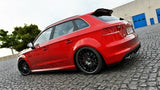 Maxton Design New Maxton Design Spoiler Cap Audi S3 / A3 S-Line 8V / 8V FL Hatchback / Sportback