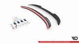 Maxton Design GLOSS BLACK Maxton Design Spoiler Cap - BMW / F48 / X1 / M-Pack BM-X1-48-MPACK-CAP1G