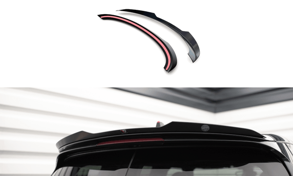 Maxton Design GLOSS BLACK Maxton Design Spoiler Cap - MINI Cooper Clubman John Cooper Works (F54 Facelift) MC-CM-2F-JCW-CAP1G