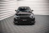 Maxton Design Maxton Design Street Pro Front Splitter V.1 + Flaps Audi RS3 Sportback / Sedan 8Y
