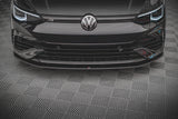 Maxton Design Maxton Design Street Pro Front Splitter - VW Golf R Mk8