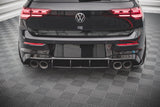 Maxton Design Maxton Design Street Pro Rear Diffuser - VW Golf R Mk8