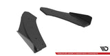 Maxton Design Maxton Design Street Pro Rear Side Splitters + Flaps Audi S3 Sedan 8Y