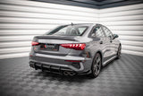 Maxton Design Maxton Design Street Pro Rear Side Splitters + Flaps Audi S3 Sedan 8Y