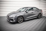 Maxton Design Maxton Design Street Pro Side Skirts Diffusers + Flaps Audi S3 / A3 S-Line 8Y