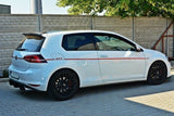 Maxton Design Rear Diffuser - and Rear Side Splitters - VW Mk7 GTI