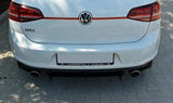 Maxton Design Rear Diffuser - and Rear Side Splitters - VW Mk7 GTI