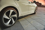Maxton Design New Maxton Design VW Golf Mk7 GTi (Facelift) - Racing Side Skirts Diffusers VW-GO-7F-GTI-CNC-SD1A