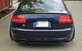 Maxton Design New Maxton Design Central Rear Splitter Audi S8 D3 (With Vertical Bars)