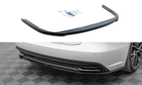 Maxton Design GLOSS BLACK Maxton Design Central Rear Splitter For Audi A7 C8 AU-A7-C8-RD1G