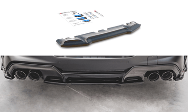Maxton Design New GLOSS BLACK Maxton Design Central Rear Splitter For BMW M8 Gran Coupe F93 BM-M8-G16-GC-RD1G