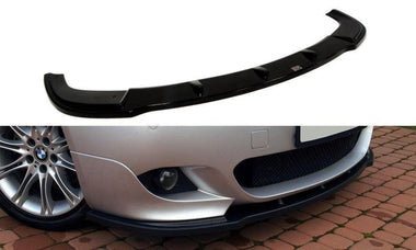 Maxton Design New GLOSS BLACK Maxton Design Front Splitter BMW 5 E60 M-Package BM-5-60F-MPACK-FD1G