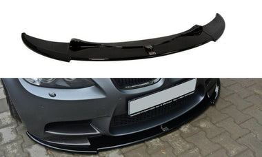 Maxton Design New GLOSS BLACK Maxton Design Front Splitter BMW M3 E92 / E93 (Preface Model Fits M Performance Splitters) BM-3-92-M-MPFC-FD1G