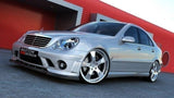 Maxton Design New GLOSS BLACK Maxton Design Front Splitter (For Me-C-203-AMG204-F1 Bumper) ME-C203-AMG204-FD1G