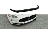 Maxton Design New GLOSS BLACK Maxton Design Front Splitter Maserati Granturismo 2007-2011 MS-GT-1-FD1G