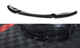 Maxton Design New GLOSS BLACK Maxton Design Front Splitter V.1 BMW 1 E82 Facelift M-Package BM-1-82F-MPACK-FD1G+FD1RG