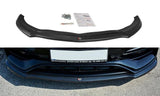 Maxton Design New GLOSS BLACK Maxton Design Front Splitter V.1 Mercedes A W176 AMG Facelift ME-A-176F-AMG-FD1G
