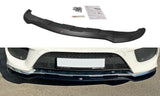 Maxton Design GLOSS BLACK Maxton Design Front Splitter V.1 Mercedes GLE W166 AMG-Line ME-GLE-166-AMGLINE-FD1G