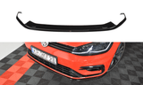 Maxton Design New GLOSS BLACK Maxton Design Front Splitter V.7 VW Golf R Mk7 Facelift VW-GO-7F-R-FD7G