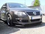 Maxton Design GLOSS BLACK Maxton Design Front Splitter VW Passat B6 Votex VW-PA-3C-VOTEX-FD1G