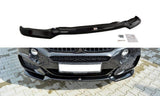 Maxton Design New GLOSS BLACK Maxton Design Front Splitter V.1 BMW X6 F16 M-Package BM-X6-16-MPACK-FD1G
