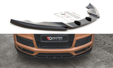 Maxton Design New GLOSS BLACK Maxton Design Front Splitter Audi Q7 S-Line Mk.1 AU-Q7-1-SLINE-FD1G