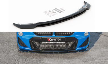Maxton Design New GLOSS BLACK Maxton Design Front Splitter BMW X2 F39 M-Package BM-X2-39-MPACK-FD1G+FD1RG