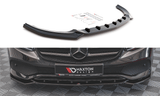 Maxton Design New GLOSS BLACK Maxton Design Front Splitter Mercedes-Benz E W213 ME-E-213-FD1G