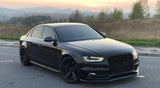 Maxton Design New Maxton Design Front Splitter V.1 Audi S4 / A4 S-Line B8 FL