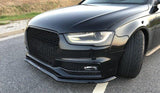 Maxton Design New Maxton Design Front Splitter V.1 Audi S4 / A4 S-Line B8 FL
