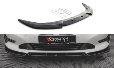 Maxton Design New GLOSS BLACK Maxton Design Front Splitter V.1 BMW 3 G20 / G21 BM-3-20-FD1G