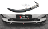 Maxton Design New GLOSS BLACK Maxton Design Front Splitter V.1 BMW 3 G20 / G21 BM-3-20-FD1G