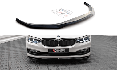 BMW GLOSS BLACK FRONT SPLITTER V.1 BMW 5 G30 BM-5-G30-FD1G