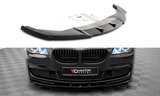 Maxton Design GLOSS BLACK Maxton Design Front Splitter V.1 - BMW / F01 / 7-Series / M-Pack BM-7-01-MPACK-FD1G