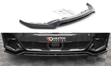 Maxton Design New GLOSS BLACK Maxton Design Front Splitter V.1 BMW X7 M G07 BM-X7-07-M-FD1G+FD1RG